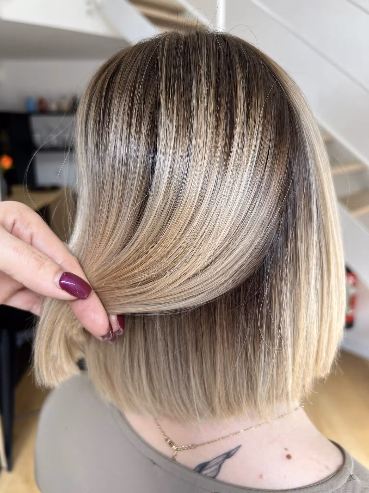 Coupe élégante femme